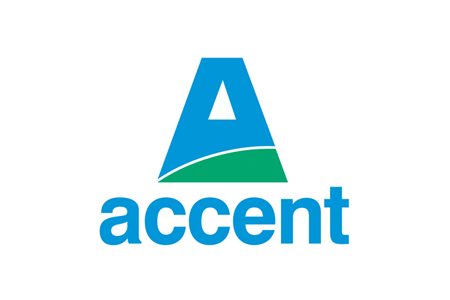 Accent logo